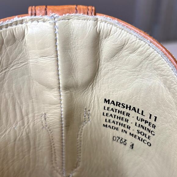 Freebird by Steven Marshall Python Snakeskin Leather Cowboy Boots Men’s Size 11 - Picture 11 of 13